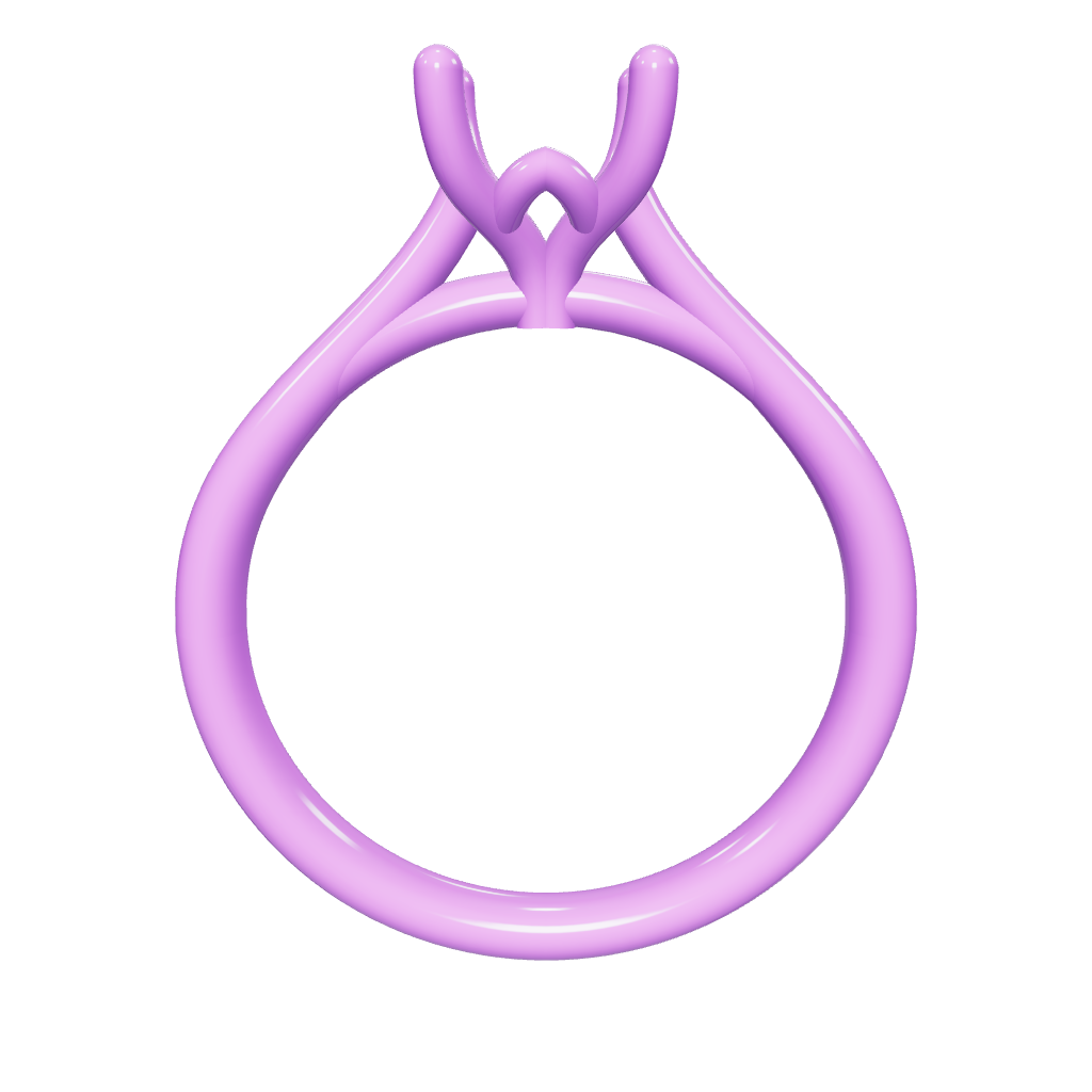 Harriet round solitaire CAD bundle preview
