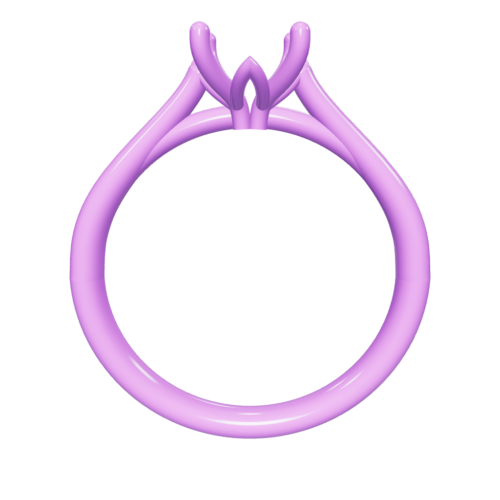 Oval solitaire CAD bundle preview