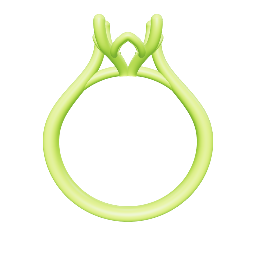 Emerald solitaire CAD bundle preview