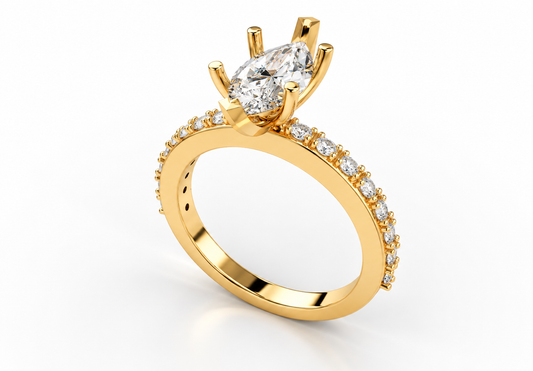 Free Marquise Solitaire CAD Package