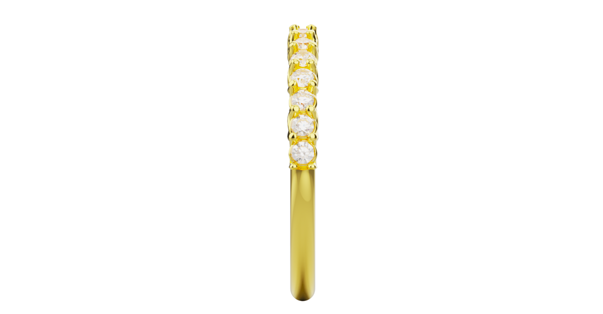 Trellis Half Pave Wedding Band — product view 6