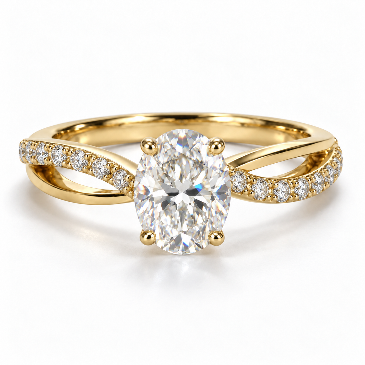 Oval Infinity Ring — product view 4