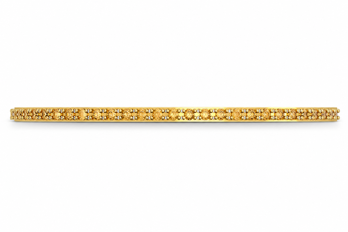 Thin Pave Bangle — product view 5