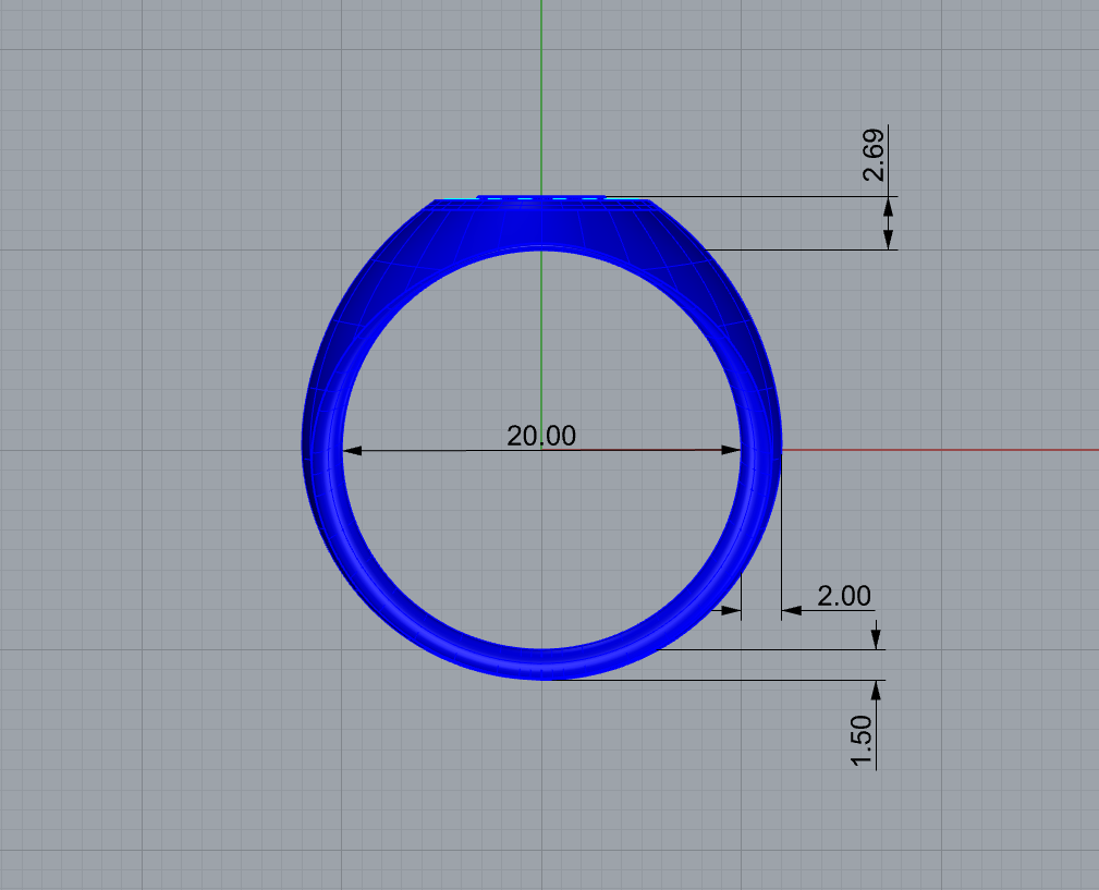 Gye Nyame Signet Ring — product view 3