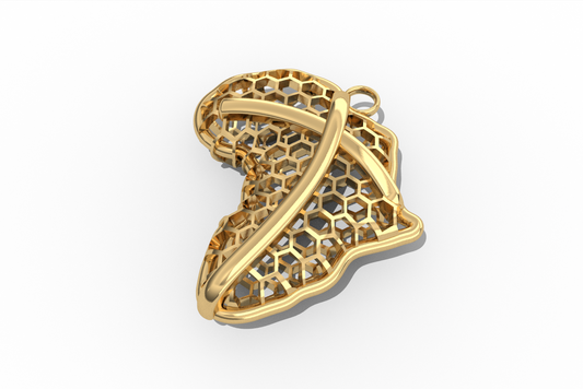 Africa Cross Pendant — preview 1
