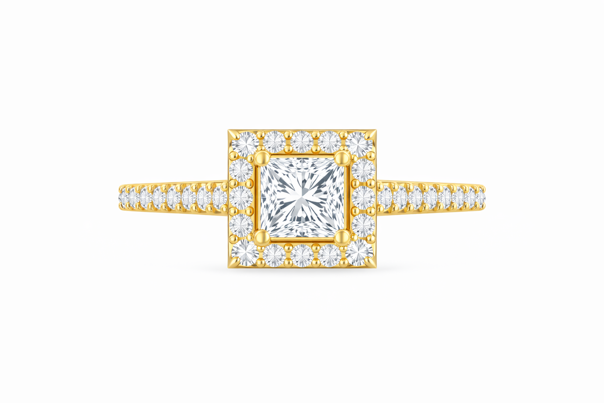 Princess Halo Ring 6Mm — product view 3