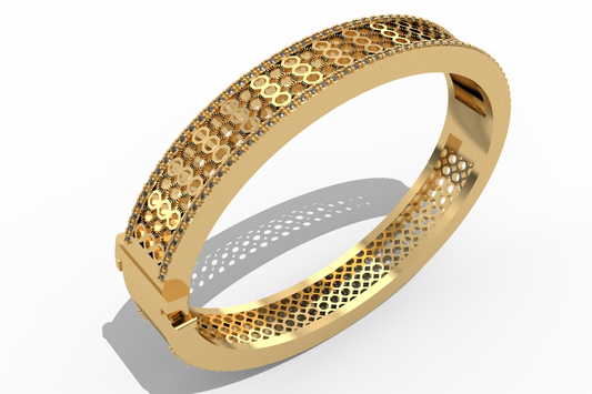 Double Closure Bangle — preview 1
