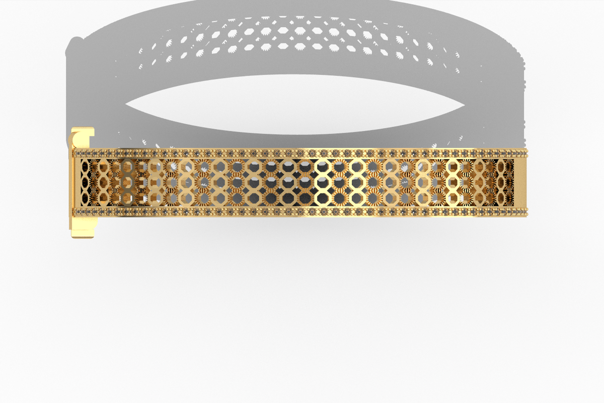 Double Closure Bangle — product view 3