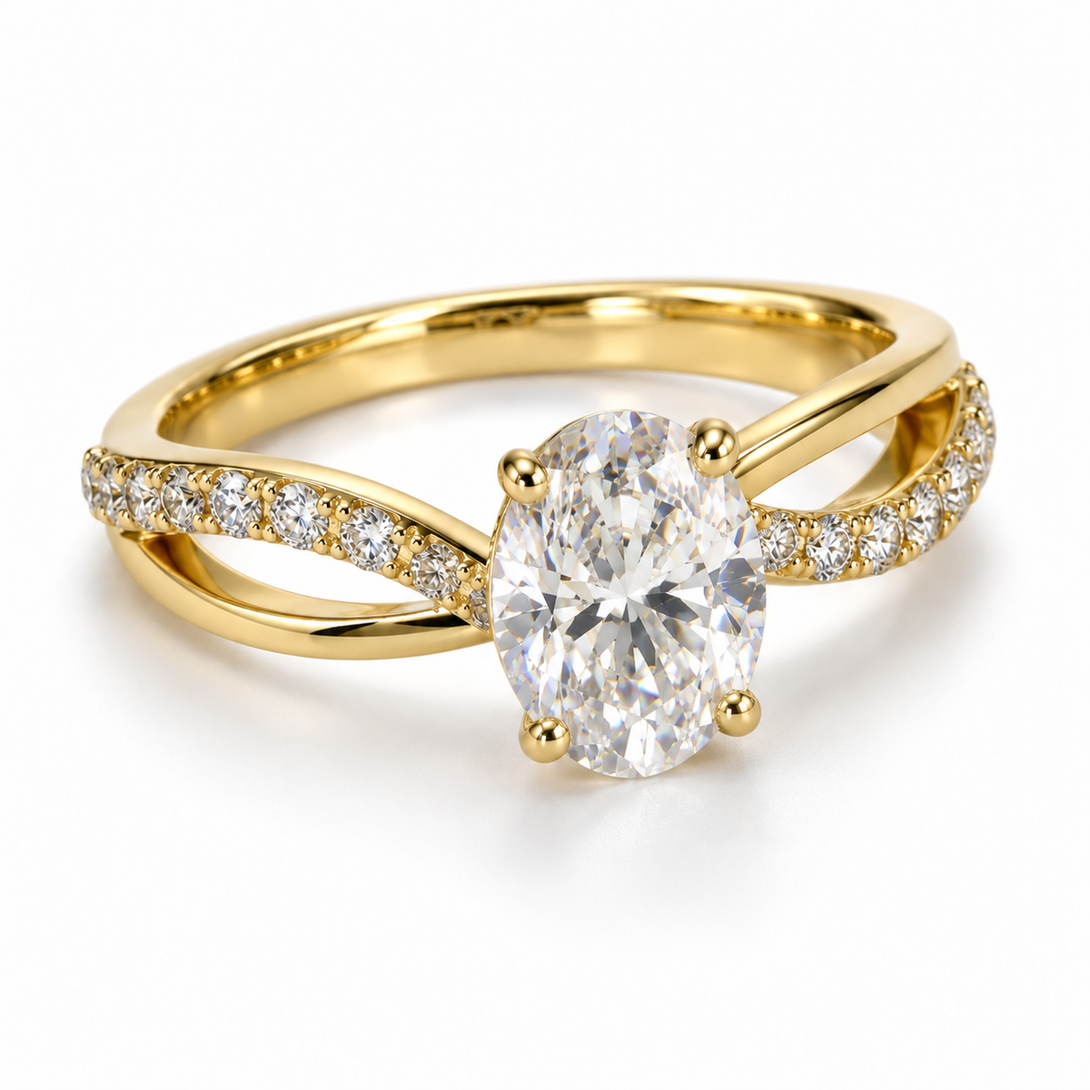 Oval Infinity Ring — product view 3