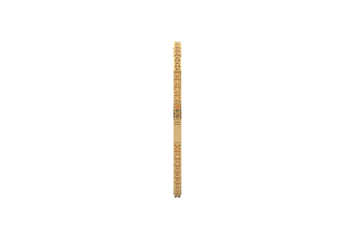 Thin Pave Bangle — product view 9