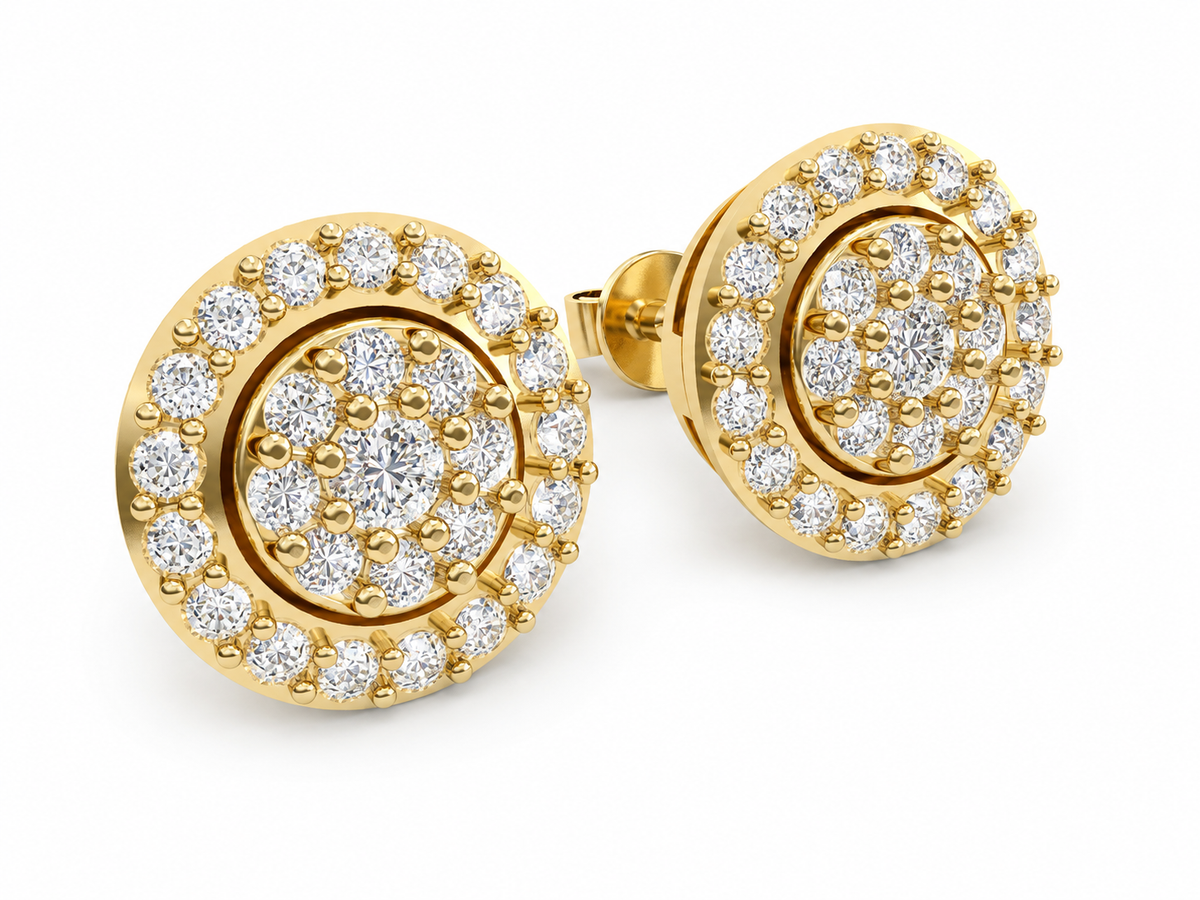 Cluster Halo Studs — preview 1