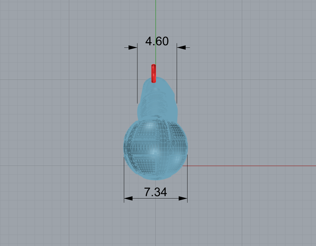 Soccer Pendant — product view 5