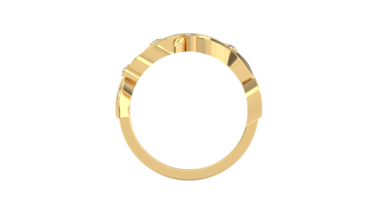 Vine And Leaf Ring1 — product view 4