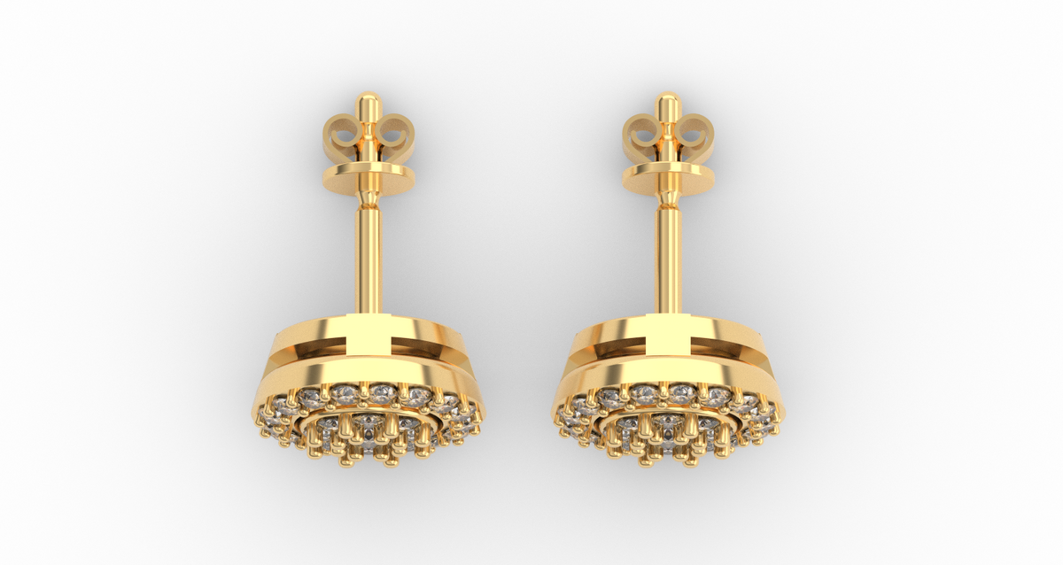 Cluster Halo Studs — product view 9
