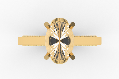 Sankofa engagement ring — product view 18