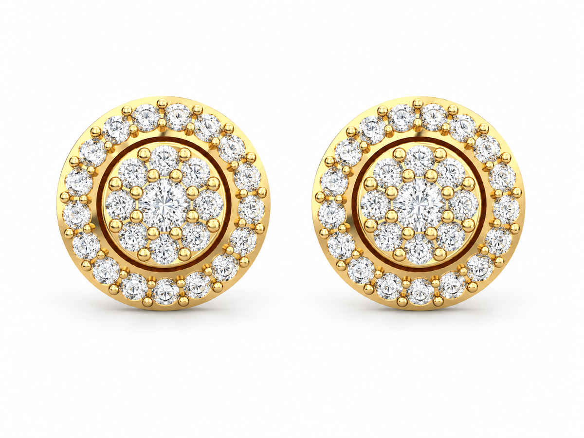 Cluster Halo Studs — product view 6