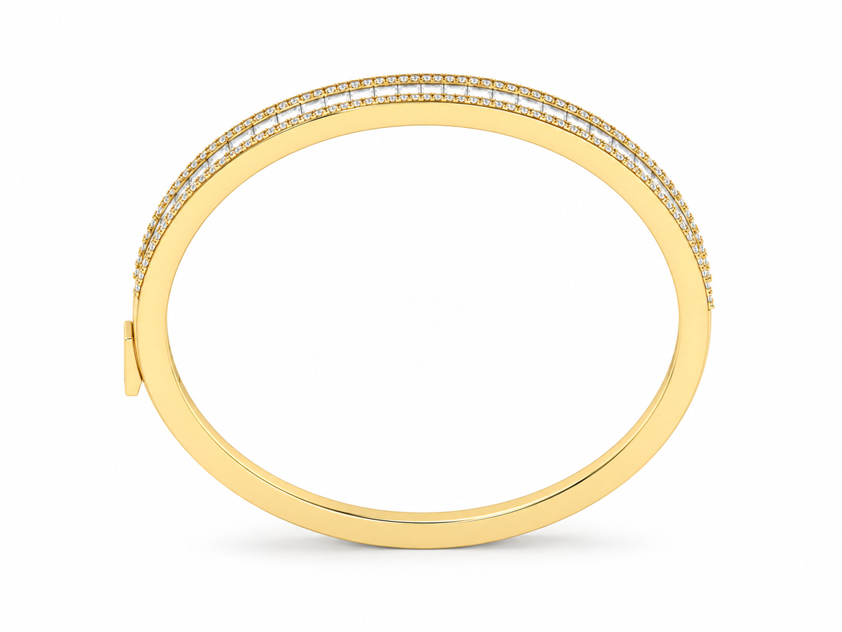 Channel Set Bangle — product view 2