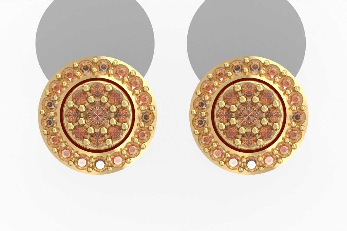 Cluster Halo Studs — product view 5