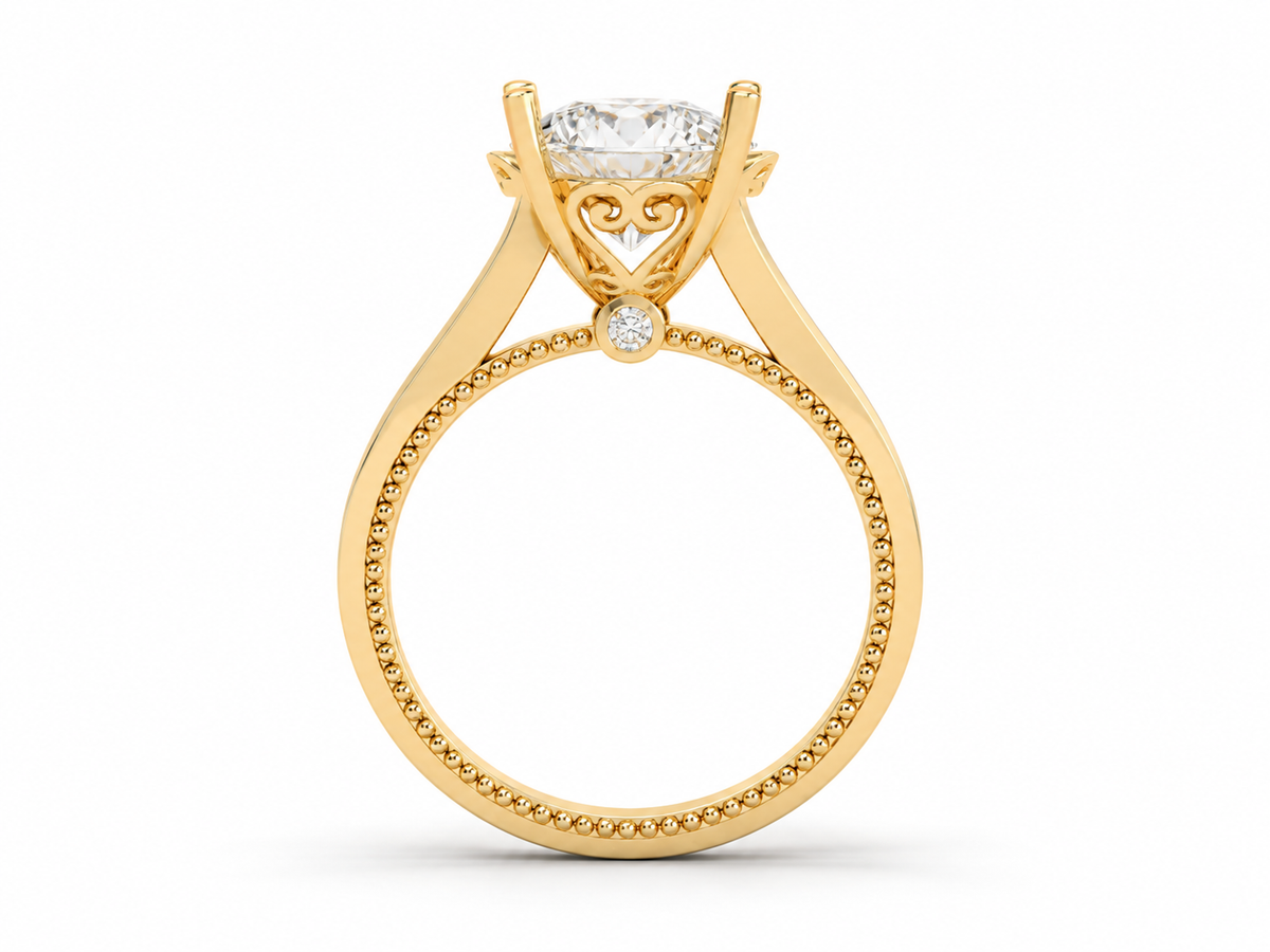 Sankofa engagement ring — product view 11