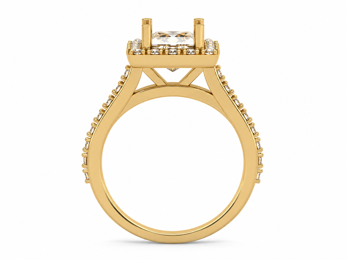 Princess Halo Ring 6Mm — product view 9