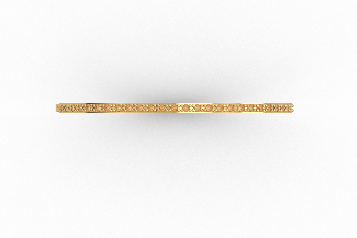 Thin Pave Bangle — preview 1