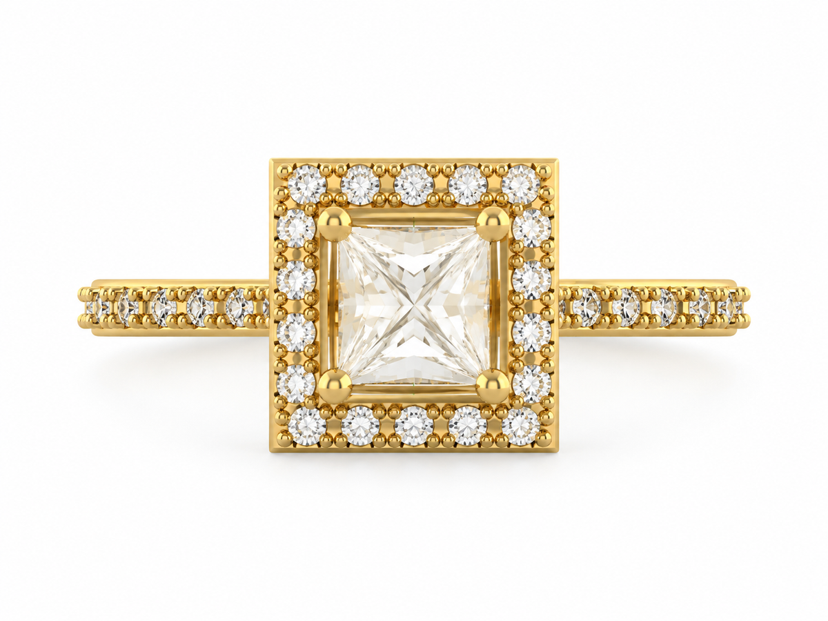 Princess Halo Ring 6Mm — product view 7