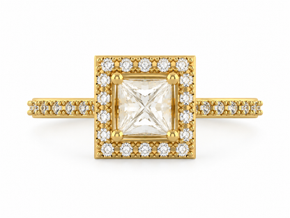 Princess Halo Ring 6Mm — product view 7