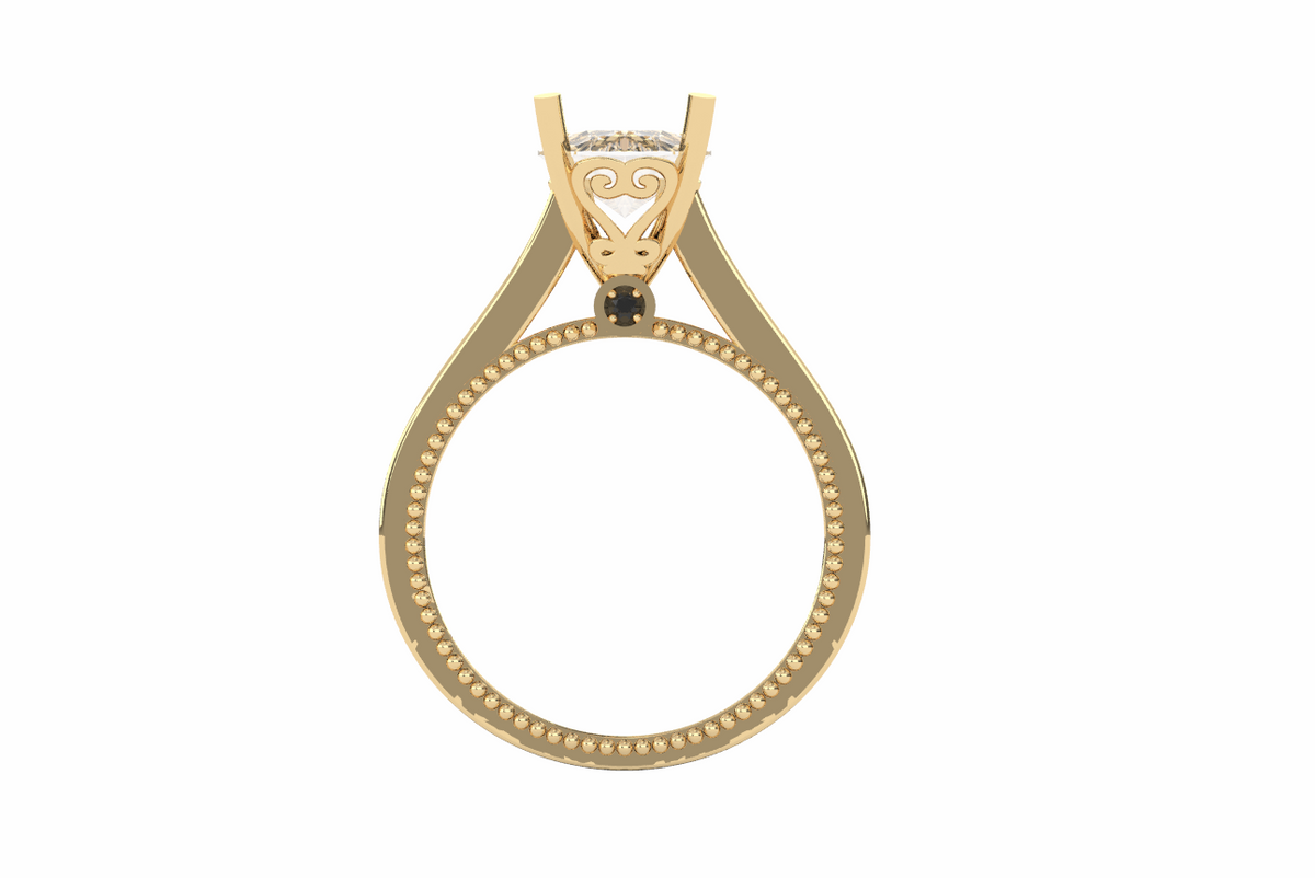 Sankofa engagement ring — product view 7
