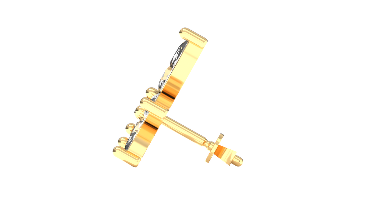 Marquise Cluster Studs — product view 5