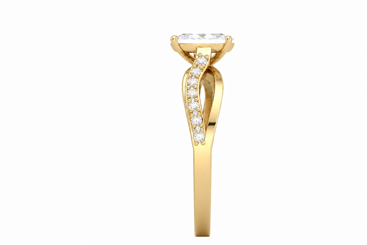 Oval Infinity Ring — product view 10