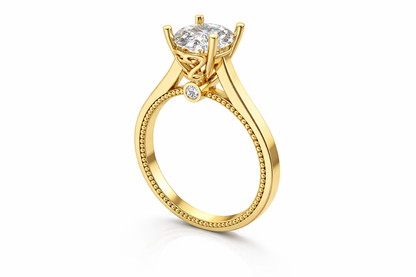 Sankofa engagement ring — product view 4