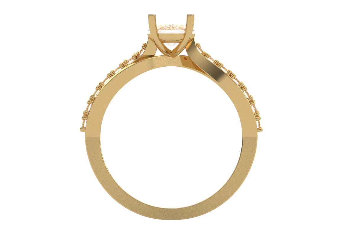 Oval Infinity Ring — product view 5