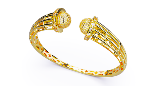Open Cuff Bangle 1 — product view 2