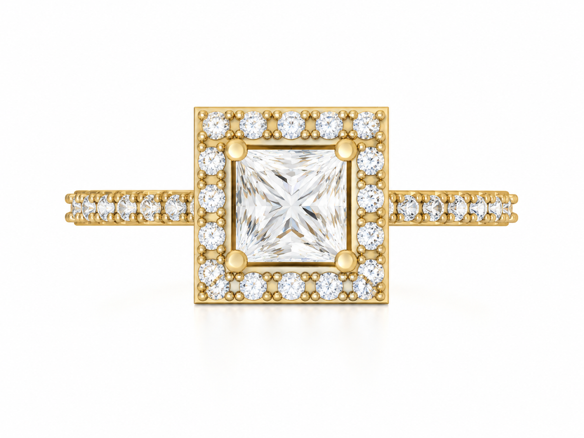 Princess Halo Ring 6Mm — product view 8