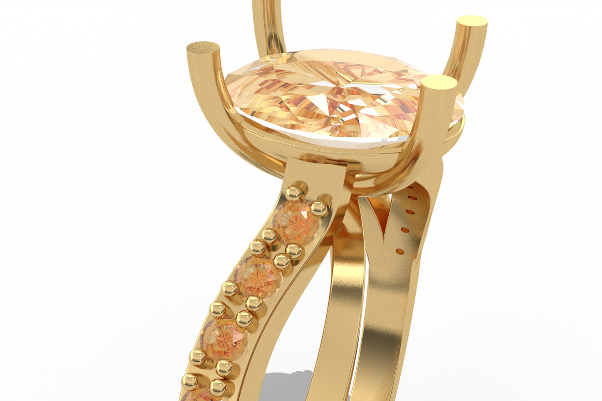 Oval Infinity Ring — product view 12
