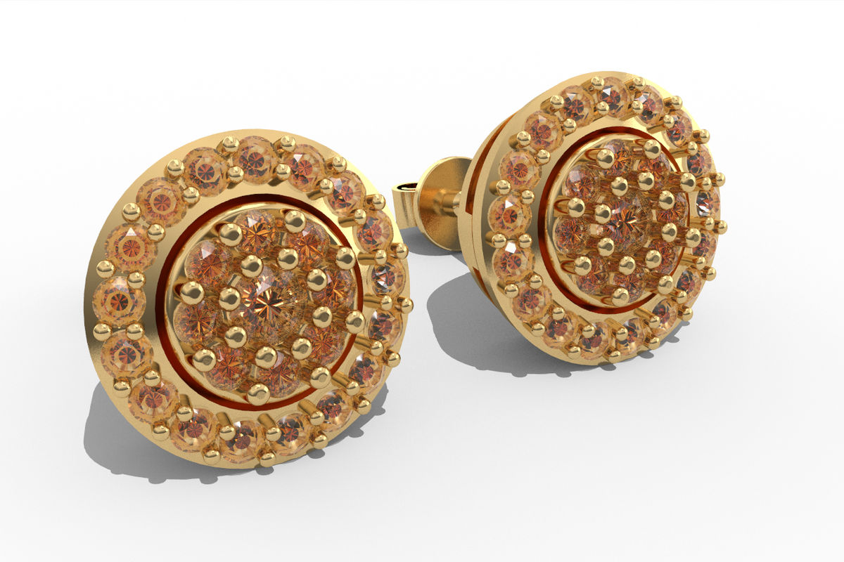 Cluster Halo Studs — product view 3