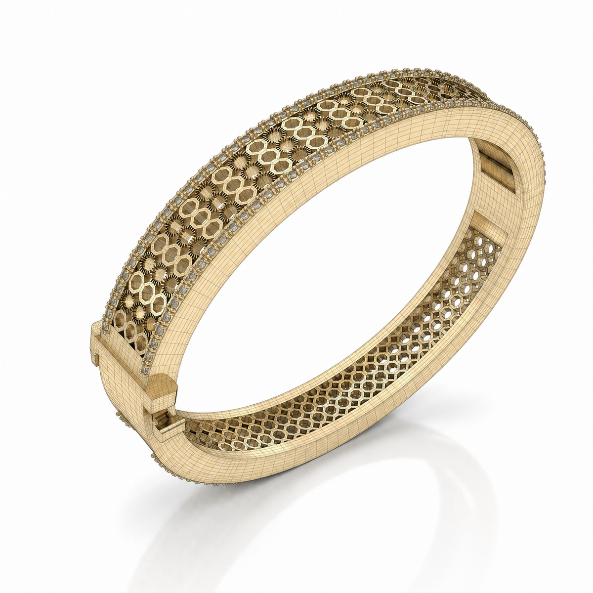 Double Closure Bangle — product view 9