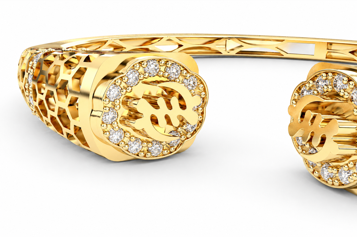 Gye Nyame Bangle — product view 15
