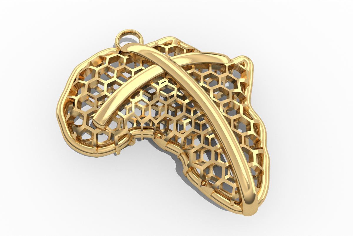 Africa Cross Pendant — product view 2