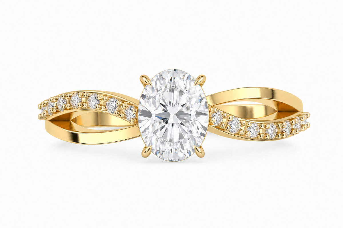 Oval Infinity Ring — product view 9