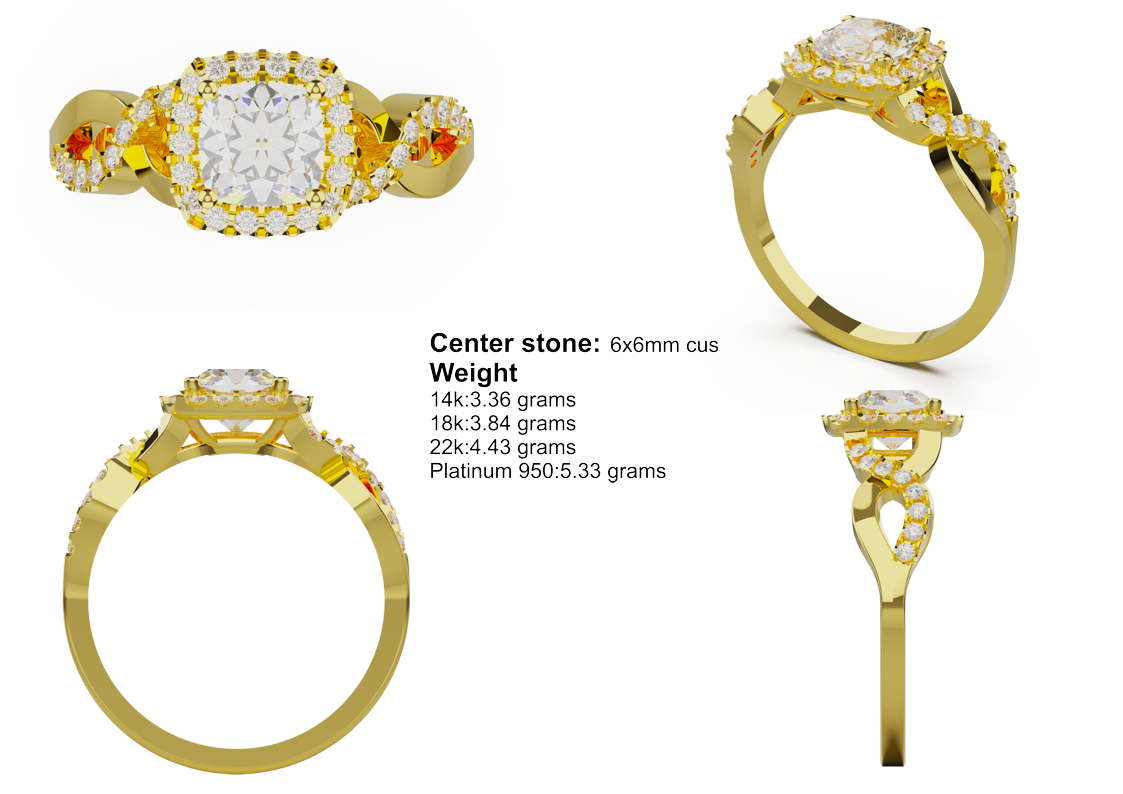 Cushion Crossover Halo CAD Bundle