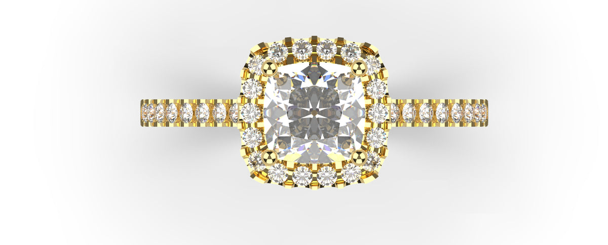 Cushion Halo CAD Bundle