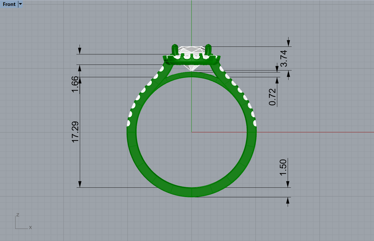 Cushion Halo CAD Bundle