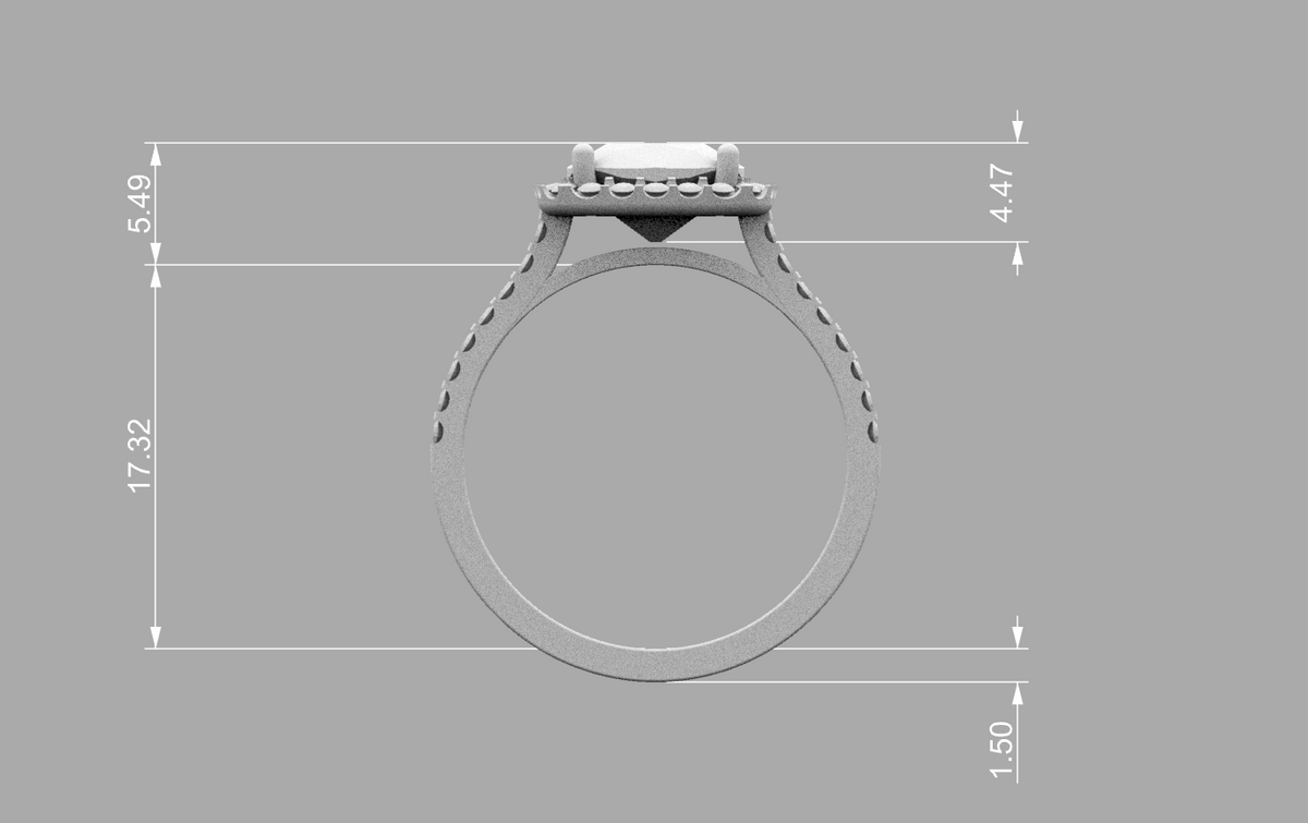 Cushion Halo CAD Bundle
