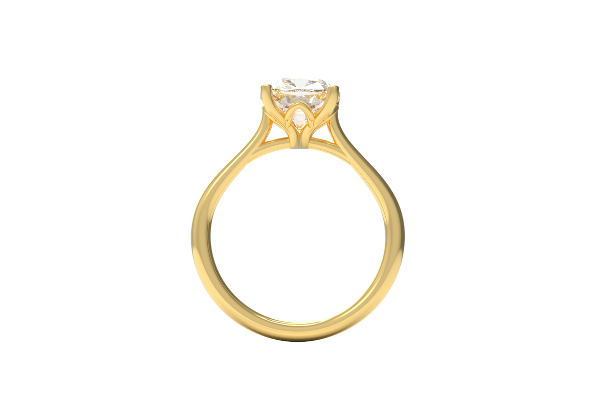 cushion solitaire 8x8mm 05