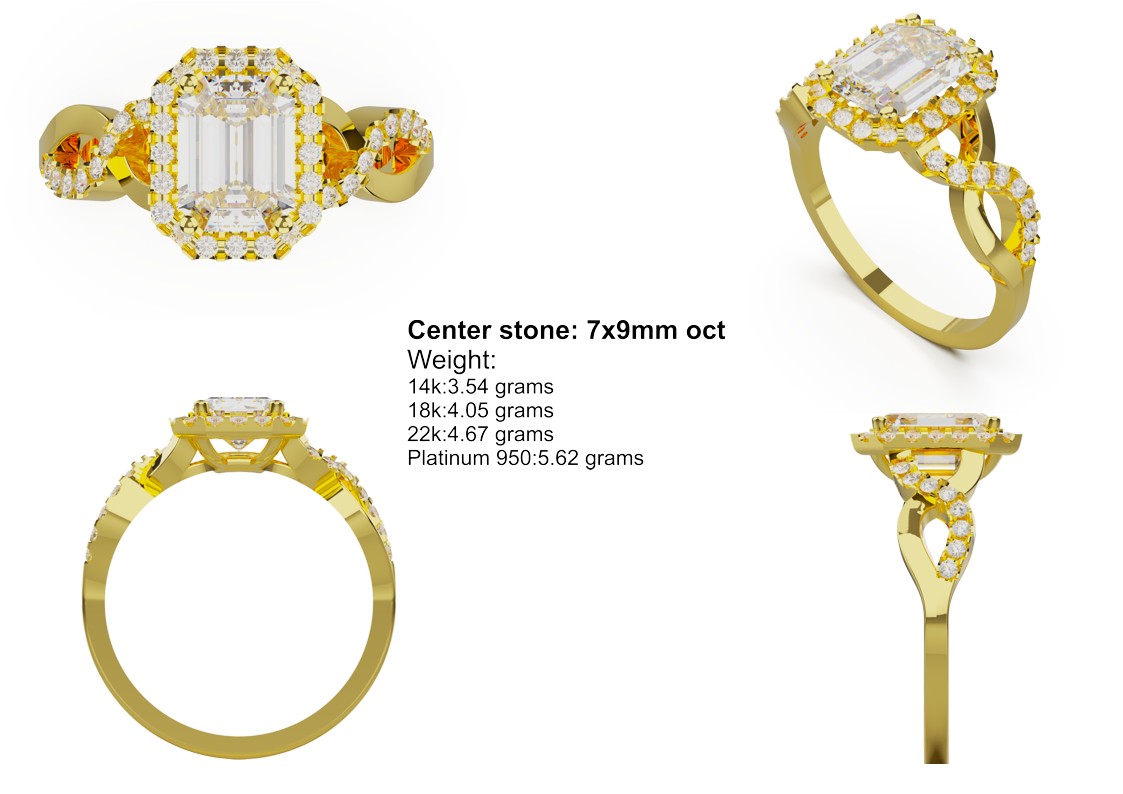 Emerald Crossover Halo CAD Bundle