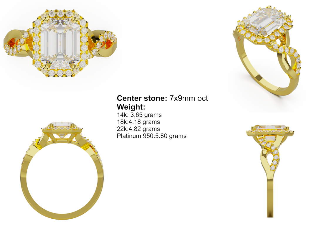 Emerald Crossover Halo CAD Bundle