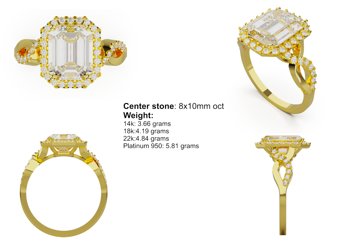 Emerald Crossover Halo CAD Bundle