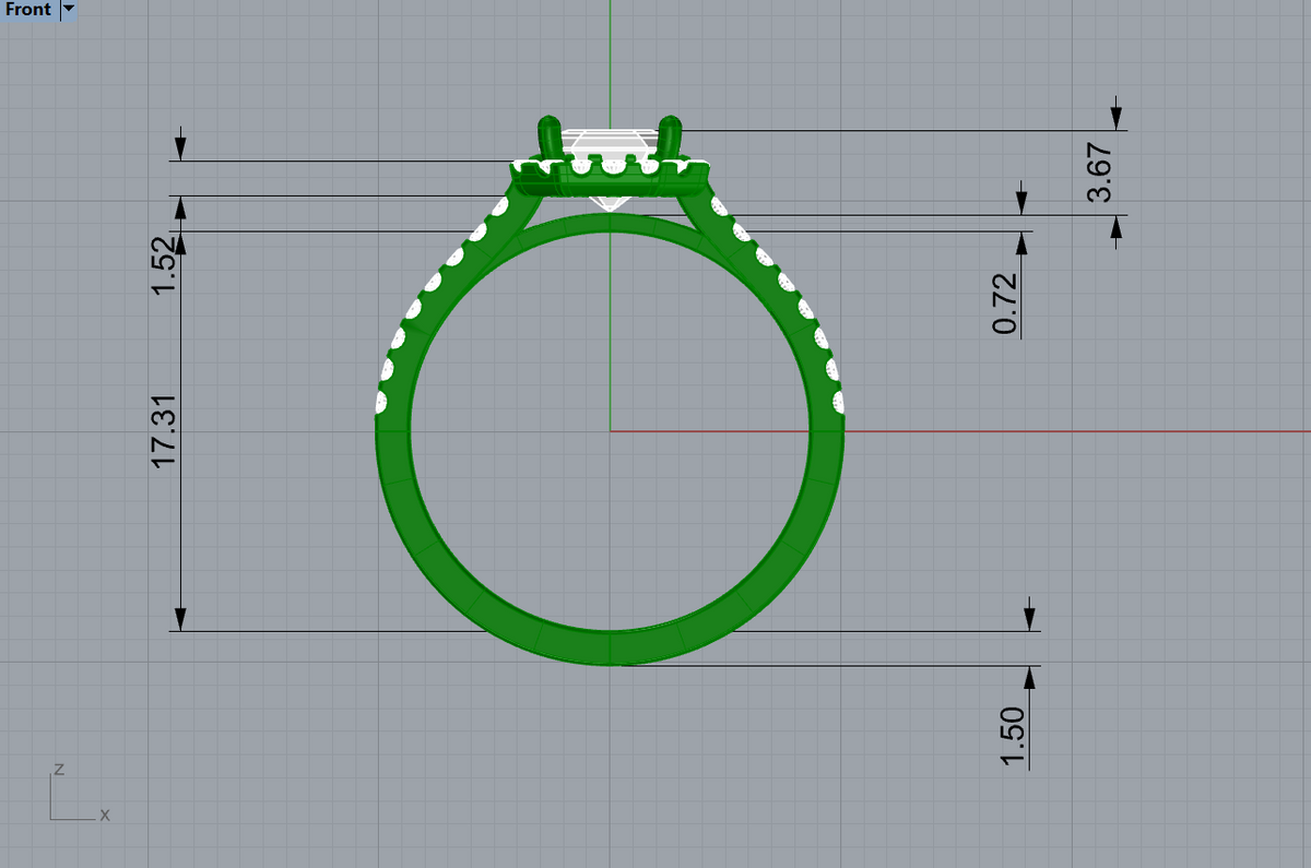 Emerald Halo CAD Bundle