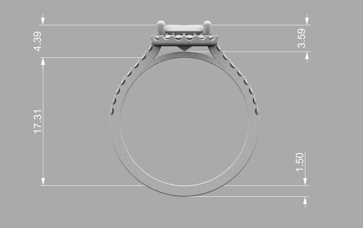 Emerald Halo CAD Bundle